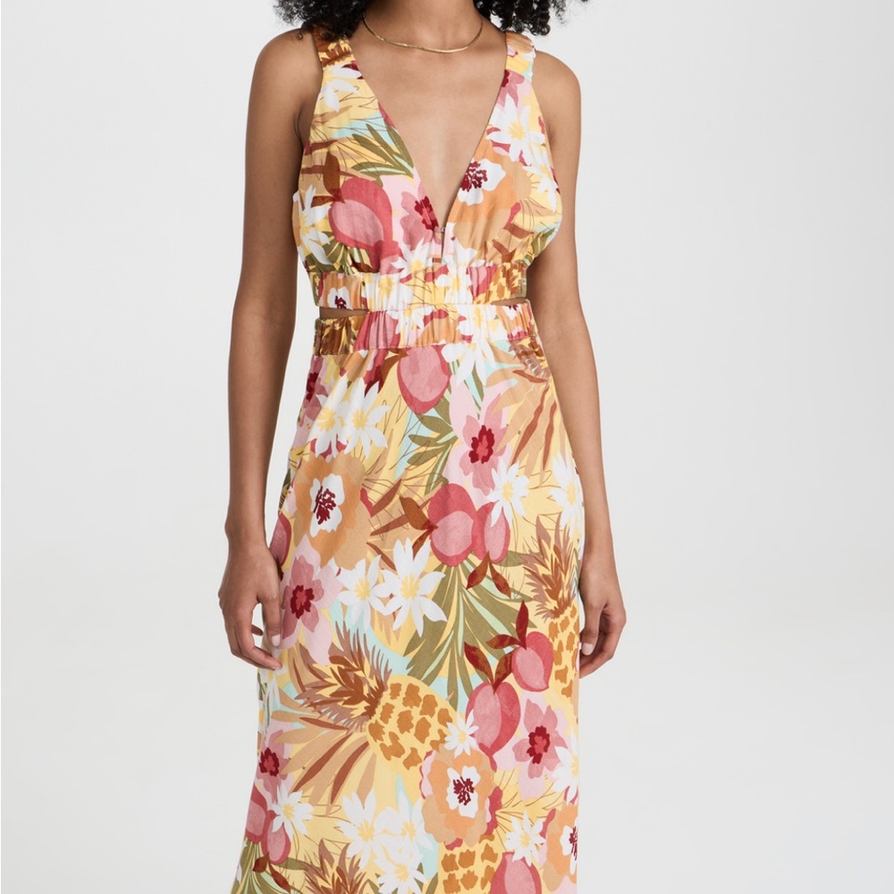 MinkPink Monenica Cutout Midi Dress